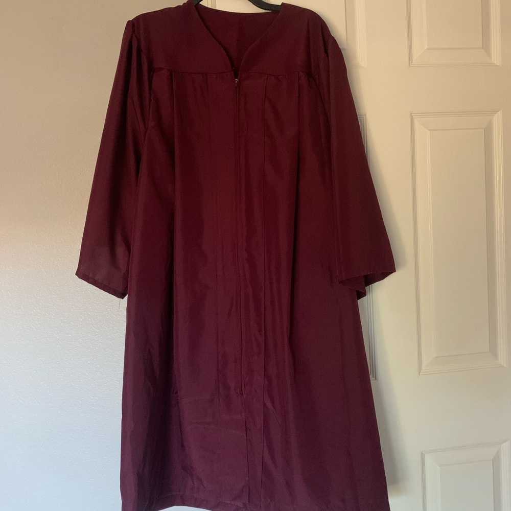 ASU Maroon Graduation Gown